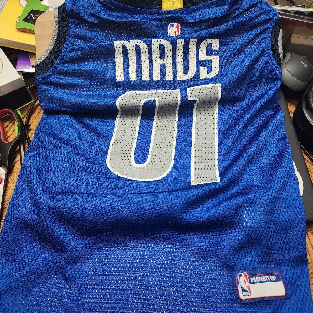 Dallas Mavricks XL Dog Jersey